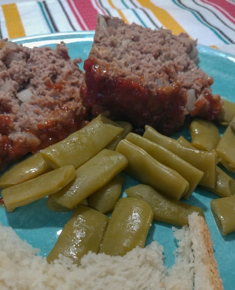 Marvelous Meatloaf, comfort food