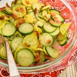 Bacon Fried Squash & Zucchini