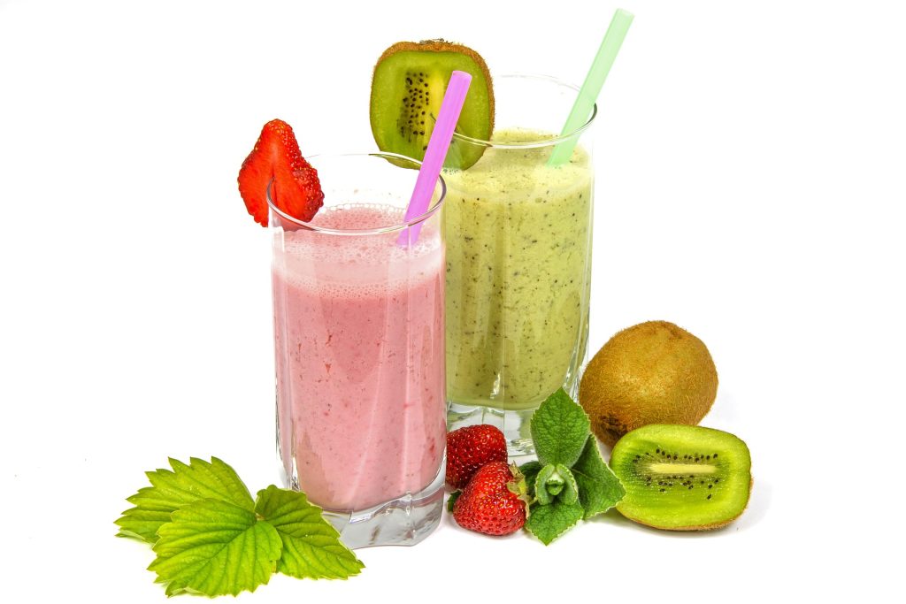 Make Ahead Raspberry Protein Smoothie